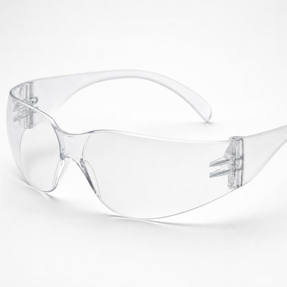 12 Pack Safety Glasses Clear Lens ANSI Z87.1 
