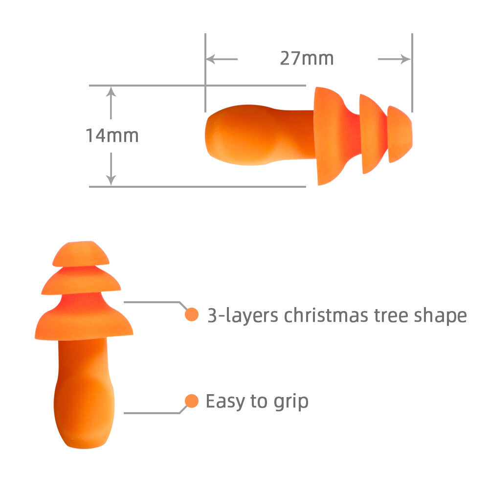 100 Pair Earplugs
