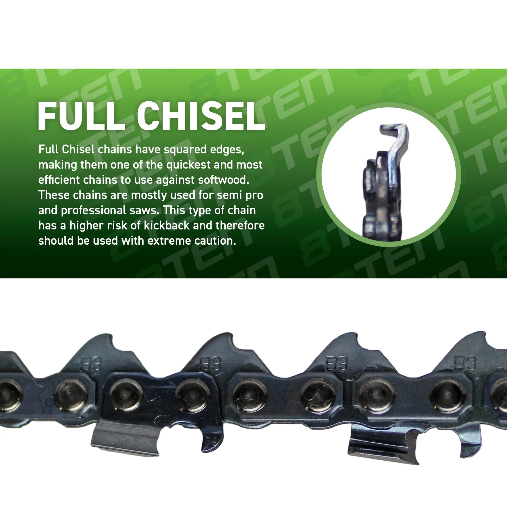 Chain for 25 in Bar STIHL MS-462