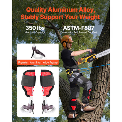 Adjustable Tree Climbing Spikes Set